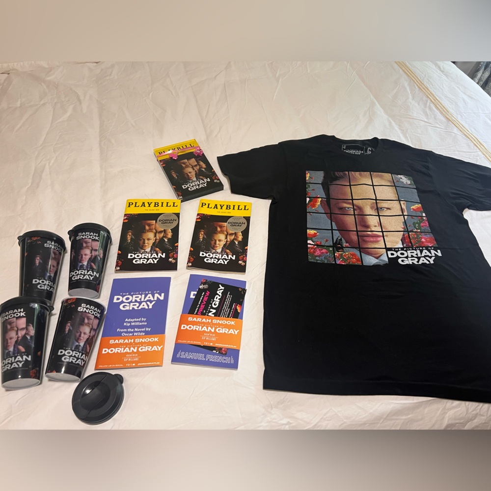 Black Dorian Gray Graphic T-Shirt